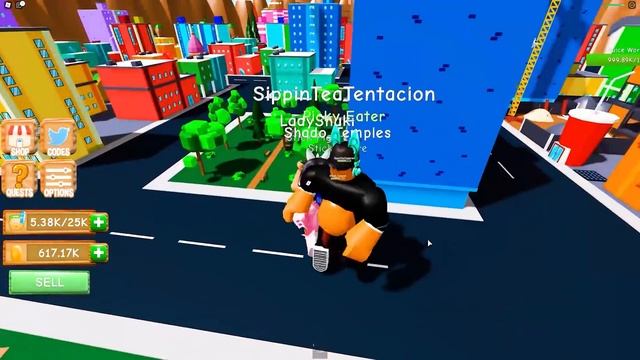 We EAT Roblox Buildings! (Eating Simulator!) смотреть онлайн