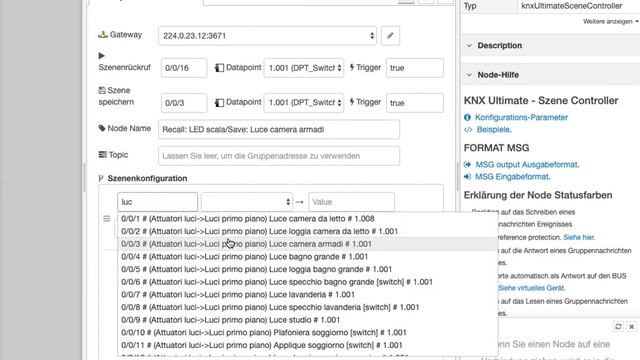 KNX scene controller with Node-Red смотреть онлайн