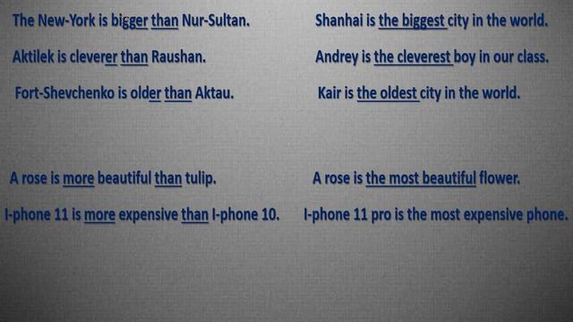 14 04 Comparative And Superlative Adjectives 6 Grade