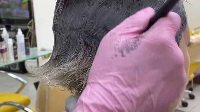 Осветление черной пастой. Ледяной блондин без тонирования - супер результат от обесцвечивания волос смотреть онлайн