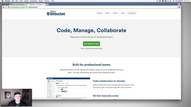 51. Github vs Bitbucket - Full stack web development Course смотреть онлайн