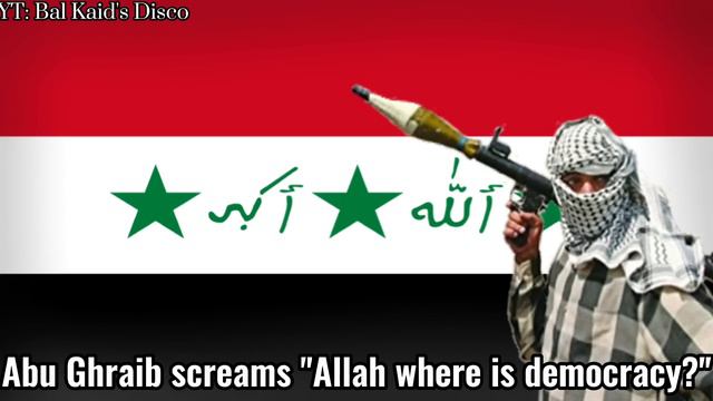 Ruhi nakhla bitikrit (My soul is a palm tree within Tikrit) - Iraqi patriotic insurgent song смотреть онлайн