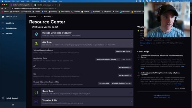 InfluxDB Cloud Serverless UI Tour - InfluxDB 3.0 смотреть онлайн