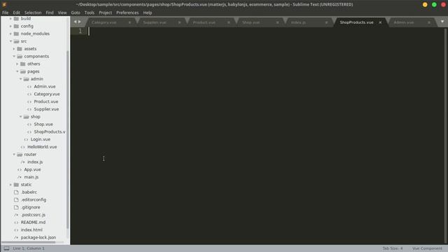 Vue.js 2 Bangla Tutorial #21.12: Sample e-commerce project смотреть онлайн