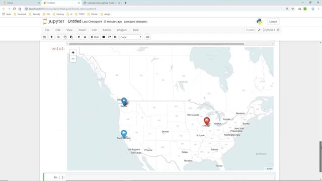 Python - Create Maps with Folium and Leaflet смотреть онлайн