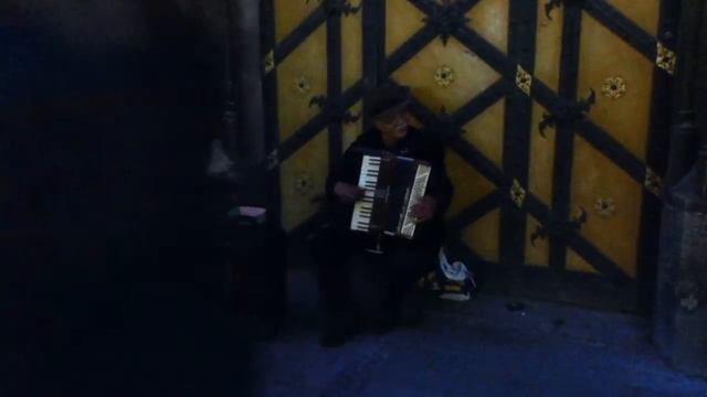"La Cumparsita" on Accordion by Street Performer in Munich, Germany смотреть онлайн
