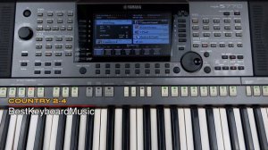 YAMAHA PSR S 770 COUNTRY STYLES DEMO