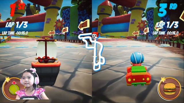 Race With Ryan - Gameplay - Fantasy Park смотреть онлайн