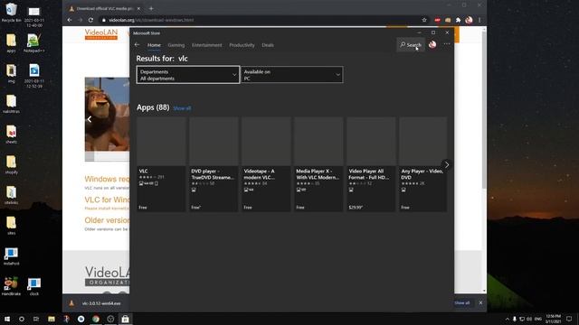 How to Download & Install VLC Media Player on Windows 10 - 32/64 bit смотреть онлайн