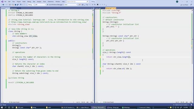 5.10 String class re-design using string_view смотреть онлайн