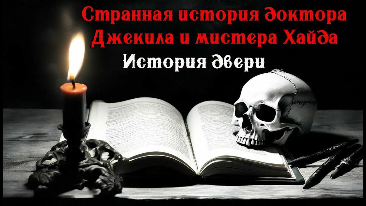Странная история доктора Джекила и мистера Хайда. История двери #мистика #книги#фантастика #наночь