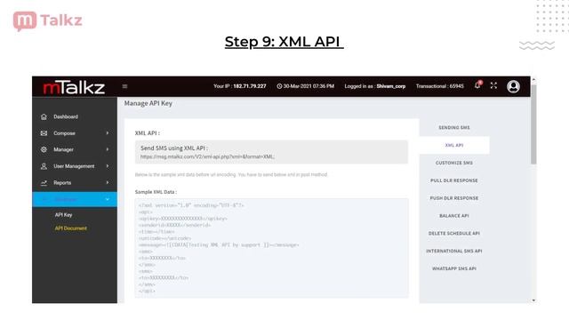 How to Send SMS through API on mTalkz Msg Portal смотреть онлайн