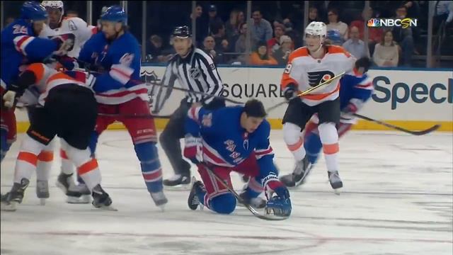 Christian Folin Rocks Brady Skjei With A Huge Hit смотреть онлайн