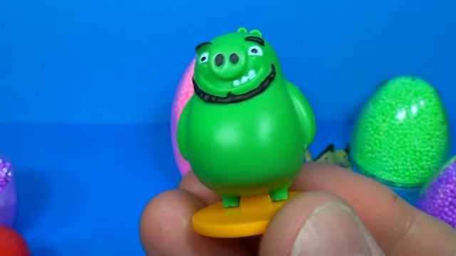 INTERESTING surprise eggs! Disney LION KING Angry Birds eggs surprise with toys for kids mymillionT смотреть онлайн