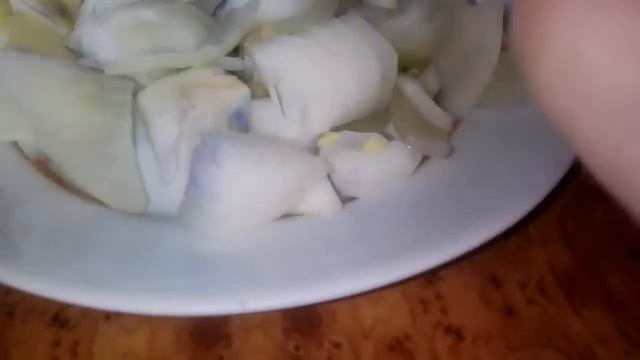 Салат из краснокачанной капусты. смотреть онлайн