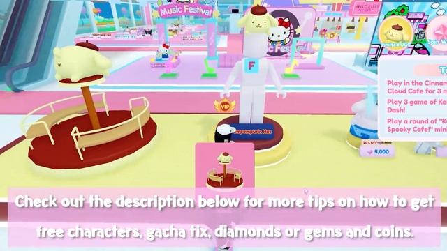 HOW TO GET FREE LIMITED SANRIO UGC POMPOMPURIN HAT? | My Hello Kitty Cafe || ROBLOX смотреть онлайн