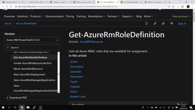 Microsoft Cloud | Azure Roles | Azure Architect | AZ300 exam| Json смотреть онлайн