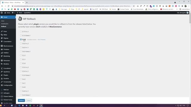 ATUALIZEI O PLUGIN E DEU ERRO NO SITE, VEJA COMO RESOLVER! - WORDPRESS смотреть онлайн