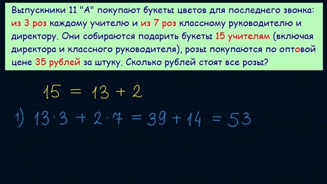 Задание 1 ЕГЭ по математике #15