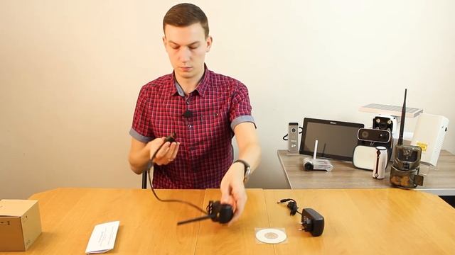 Подготовка к работе миниатюрной уличной WI-FI IP камеры - Link 550-IR-8GH смотреть онлайн