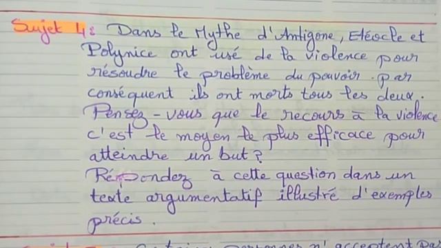 tout les sujets de production écrite#Antigone#جميع المواضيع المرتبطة بمسرحية انتيغون#régional 1 ba смотреть онлайн