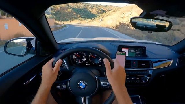 Relaxed Spain morning drive - POV // M2 Competition смотреть онлайн