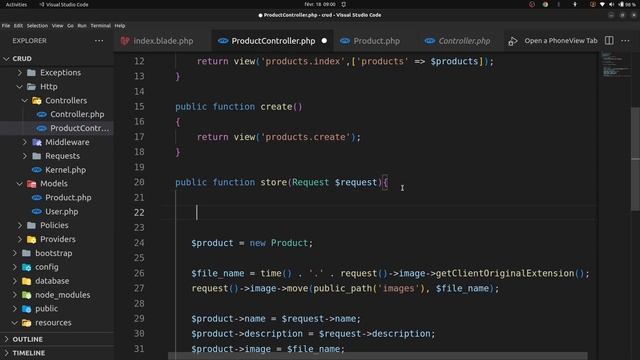 Laravel 10 CRUD (Create, Read, Update and Delete) смотреть онлайн