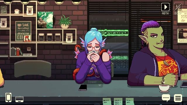 Геймдизайнеры и доставучий чёрт - Coffee Talk: Hibiscus & Butterfly #2 смотреть онлайн