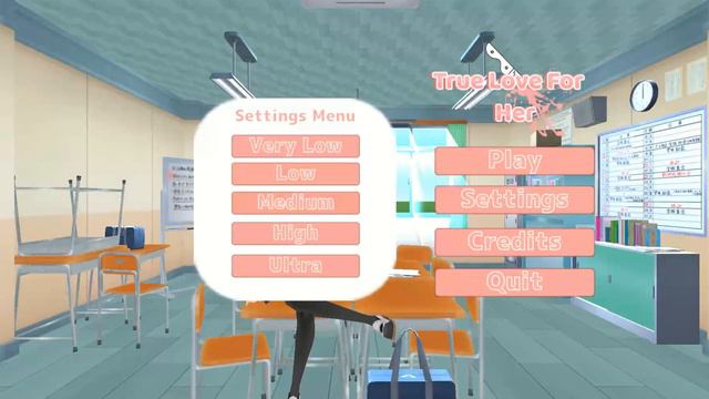 True Love For Her // Main Menu // Android Yandere Simulator Fan-Game смотреть онлайн