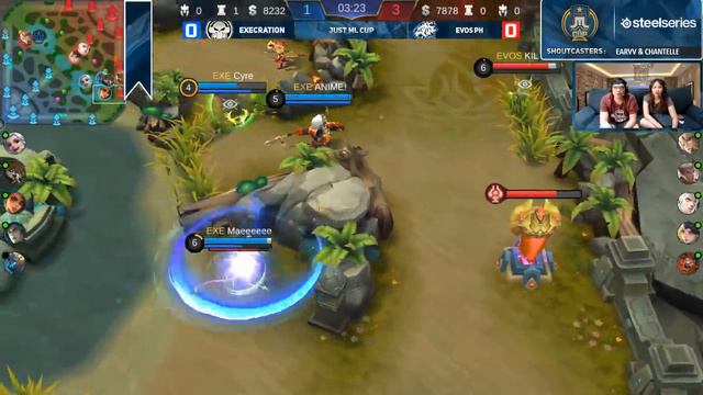 Just ML Cup Day 9 Execration vs Evos PH Game 1 (BO3) | Just ML Mobile Legends смотреть онлайн