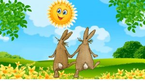 Музыкальная физминутка "Зайчики"