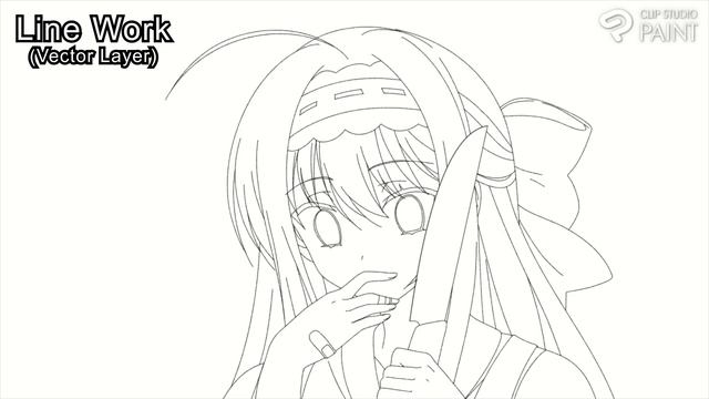 Fake Anime Screenshot - Clip Studio Paint timelaspe drawing смотреть онлайн