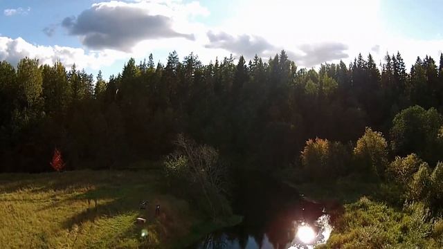Оредеж и леса за Новосиверской,10 сентября 2015,Phantom 2 смотреть онлайн