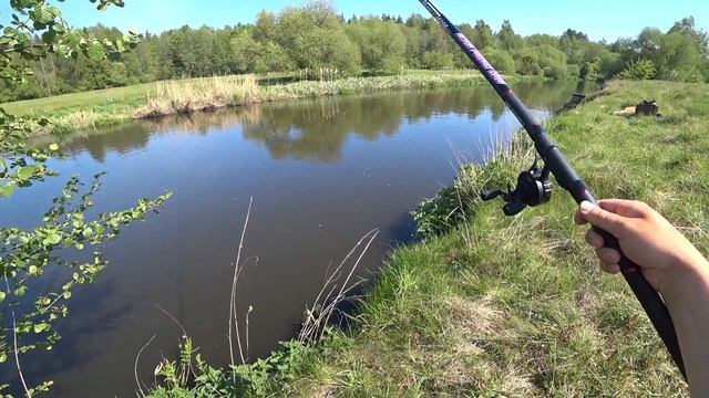 Короткая рыбалка в мае на реке Свислочь! смотреть онлайн