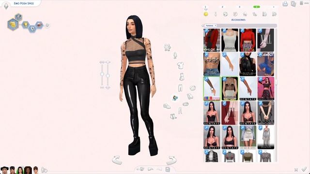 EMO SPICE GIRLS ~ Pop Culture CAS | The Sims 4: Create A Sim + CC Links смотреть онлайн