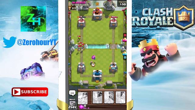 BEST GIANT, GRAVEYARD AND ELITE BARBARIANS DECK! OP Deck! Clash Royale смотреть онлайн