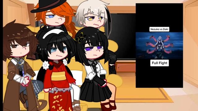 Реакция ВБП как Незуко Комадо |React BSD to y/n as Nezuko Komado смотреть онлайн