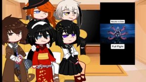 Реакция ВБП как Незуко Комадо |React BSD to y/n as Nezuko Komado