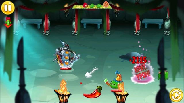 ДЕНЬ РОЖДЕНИЯ Angry Birds 2ч #193 Энгри бердс Эпик с Кидом на крутилкины смотреть онлайн