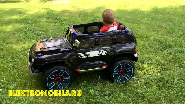 Детский электромобиль POLICE Merc E333KX смотреть онлайн