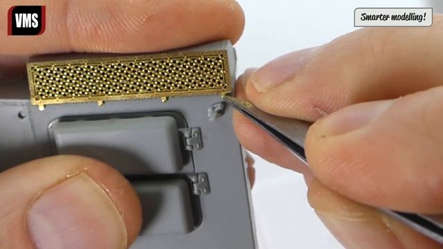 How to work with photo etched model parts VMS Flexy 5K glue video tutorial смотреть онлайн