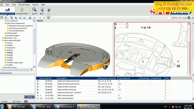 SAF HOLLAND (New HOLLAND) Parts Catalogs