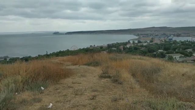Крым. Керчь. Набережная и гора Митридат смотреть онлайн