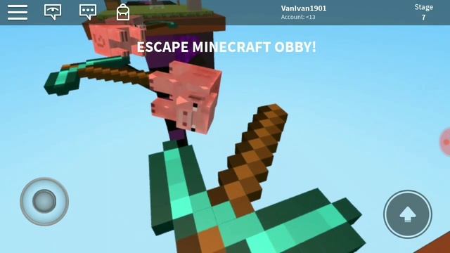 ROBLOX - паркур в стиле Майнкрафт. смотреть онлайн