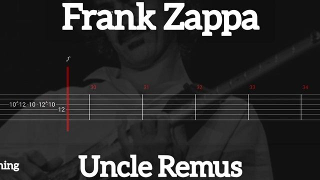 Frank Zappa - Uncle Remus ( Tab Guitar ) смотреть онлайн