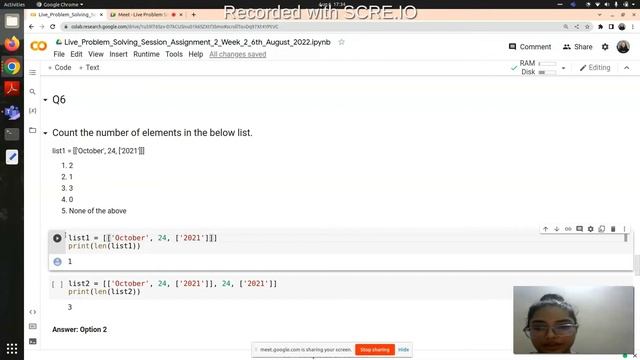 NPTEL Course: Python for Data Science - Week 2 Assignment смотреть онлайн