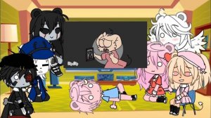 Piggy characters react to piggy memes || part 2