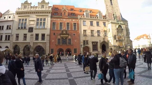 Вечерняя прогулка по Старому Городу Праги, Чехия - октябрь 2021 / Praga Old Town Evening Walk смотреть онлайн