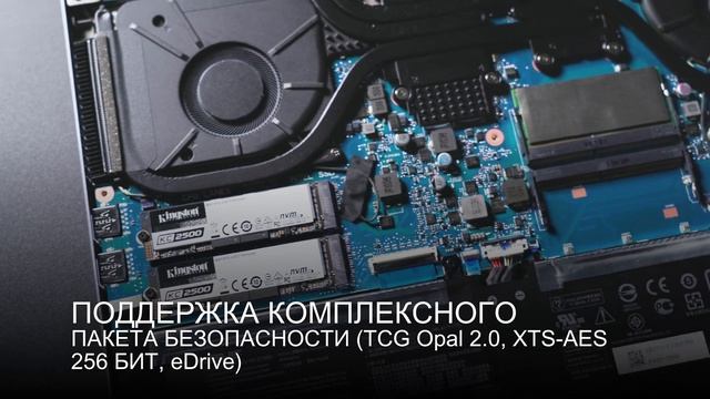 SSD Kingston КС2500 M.2 NVMe: для ускорения рабочих процессов смотреть онлайн