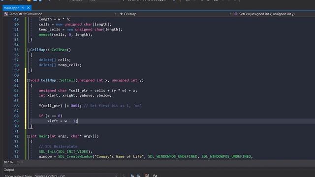 How to make Conway's game of life as EFFICIENTLY as possible in C++ смотреть онлайн